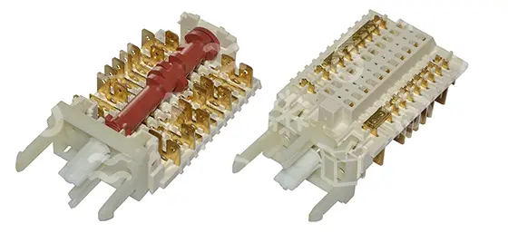 přepínač trouby BOSCH / SIEMENS, 9 poloh (8+0), 11HE-189 Dreefs, s adaptérem